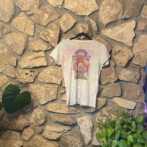 Led Zeppelin tie dye tee 90s